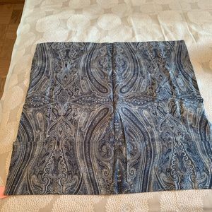 Ralph Lauren home euro size sham paisley ornaments